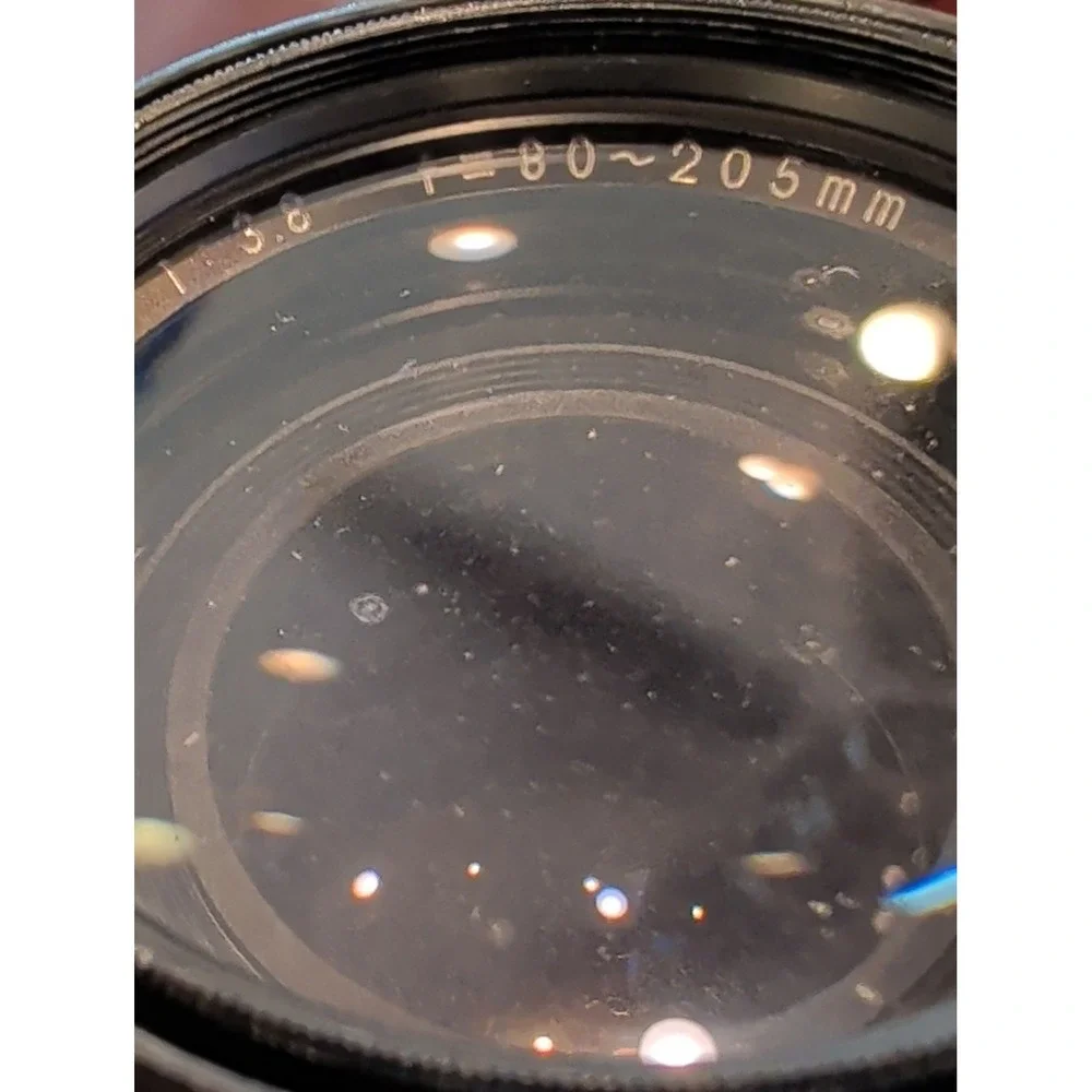 Unitak MC Auto Zoom 80-205mm f4.5 Lens Pentax K Mount Vintage Manual Focus Japan